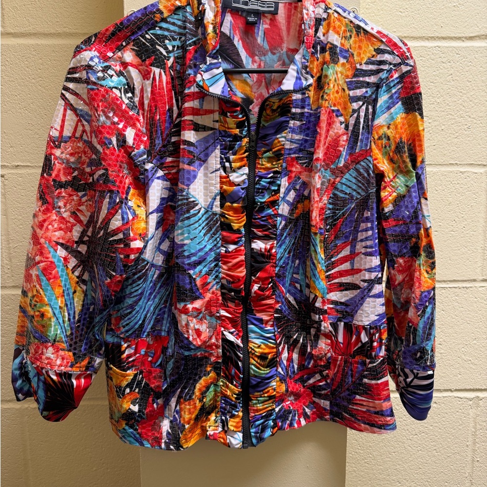 Colorful Floral Women's Blouse